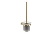 Badkamer accessoires - Gedy TONALE Wall-Mounted Toilet Brush Brushed Brass - TN3388