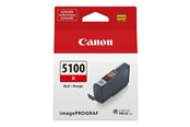 Inkt, toner en verbruiksartikelen - Canon PFI-5100 / 6958C001 Red - 6958C001