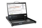 KVM Switch - Eaton series 16-Port Rack Console VGA KVM Switch w/ 19" LCD 1U TAA - B040-016-19