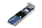 Netwerk-adapter (netwerkkaart, printserver, enz.) - QNAP QXG-ES10G1T - expansion module - PCIe 3.0 x4 - 100M/1G/2.5G/5G/10 Gigabit Ethernet x 1 - QXG-ES10G1T