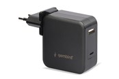 Laptop oplader - Gembird NPA-PD60-01 Universal 60W USB Type-C PD laptop charger - NPA-PD60-01