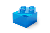 Kinderkamer - LEGO Storage Brick 4 Top Lid Translucent Blue - 40090805