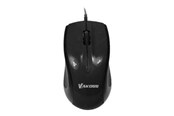 Muis - Vakoss TM-481UK - mouse - USB - Muis - Optisch - 3 knoppen - Zwart - TM-481UK