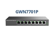 Switch - Grandstream GWN7701P 8-Port Gigabit Switch (4-Port POE / 30w pr. Port / Total 60W) - GWN7701P
