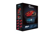 Muis - White Shark GM-1604 CAESAR- Red - Gaming muis - 6 knoppen - Rood - 0616320535568