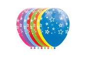 Speelgoed - Globos Balloons Stars Mix Colors 30cm 8pcs. - 1129010