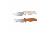 Babyspullen - Filibabba Beginner's cutting knives 2-pack - Pumpkin + Offwhite - FI-03807