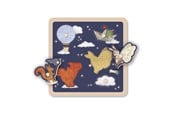 Speelgoed voor baby's - Filibabba Wooden sensory puzzle - Little Adventurers - FI-03828