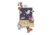 Babyspullen - Filibabba Magnetic fun - Dreamy Adventurers - FI-03836