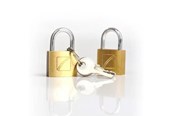 Veiligheidsuitrusting & Werkkleding - Staples 2 x Security Suitcase Padlock 20 mm - Solid Brass - 21