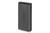 Powerbank - SBS Fast Charge Power Bank - 10.000 mAh - Black Powerbank - Zwart - 10000 mAh - TTBB10000FASTK