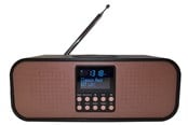DAB & Wekkerradio - Scansonic PA8001 DAB+ radio with wireless charger - DAB+/FM - Black - PA8001