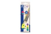 Schrijf- en tekengerei - Staedtler Brush set Noris 3 pcs. - 989R-S BK3