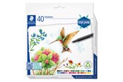 Schrijf- en tekengerei - Staedtler Fineliner triplus rPP.40pcs - 334 C40-C