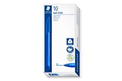 Schrijf- en tekengerei - Staedtler Ballpoint pen ball 4320 10 pcs M blue - 4320 M-3