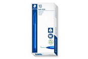 Schrijf- en tekengerei - Staedtler Ballpoint pen ball 4320 10 pcs F blue - 4320 F-3
