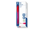Schrijf- en tekengerei - Staedtler Ballpoint pen ball 4230 10 pcs M red - 4230 M-2