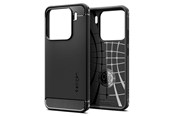 Mobiel - Covers & Cases - Spigen Rugged Armor - matte black - Xiaomi 15 - ACS08859