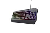 Toetsenbord - Trust GXT 836 Evocx Illuminated Gaming Keyboard - Black (Nordic) - Gaming toetsenbord - Nederlands - Zwart - 24997