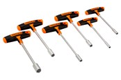 Handgereedschappen - BAHCO 903T-3 T-grip Hex Key Set - 903T-3