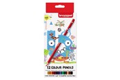 Schrijf- en tekengerei - Bruynzeel Kids Colored Pencils 12 pcs. - 60112002