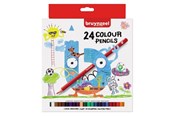 Schrijf- en tekengerei - Bruynzeel Kids Colouring Pencils 24 pcs. - 60112003