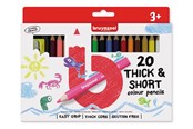 Schrijf- en tekengerei - Bruynzeel Kids Short Thick Colored Pencils 20 pcs. - 60112020