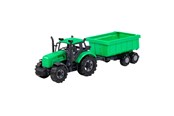Speelgoedauto - Cavallino Toys Cavallino Tractor with Tipper Trailer Green Scale 1:32 - 1252FM04