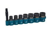 Gereedschap - Makita E-12289 Impact Socket And Adapter Set - 8 Pieces - E-12289