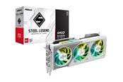 Grafische kaarten - ASRock Radeon RX 9070 Steel Legend - 16GB GDDR6 RAM - Grafische kaarten - 90-GA5EZZ-00UANF
