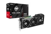 Grafische kaarten - ASRock Radeon RX 9070 XT Steel Legend Dark - 16GB GDDR6 RAM - Grafische kaarten - 90-GA5VZZ-00UANF