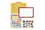 Leren en educatie - Quercetti - Magnetic Board Letters in Storage Case - 5241