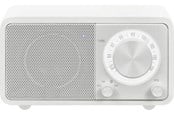 DAB & Wekkerradio - Sangean Genuine Mini WR-7 FM Radio Matt White - FM - A500410