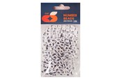 Schrijf- en tekenartikelen - Colorations - Number Beads 7mm 300pcs. - 43BL08