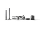 Muurbevestigingen, AV-bevestigingen & AV-meubels - Multibrackets M Pro Series mounting kit - silver - Max - recommended for - 7350022739161