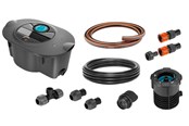 Tuin wateren - Gardena Complete set Pipeline Irrigatiesysteem AquaPrecise op zonne-energie voor gazon - 16010-20.000.00
