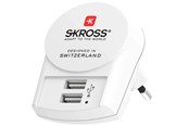 Mobiel - Adapters & Opladers - SKross Euro USB Charger - 2xType A - 1.302421-1