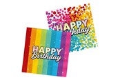 Speelgoed - Folat BV - Napkins Happy Birthday 20 pcs. - 65822
