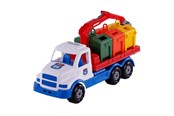Speelgoedauto - Cavallino Toys - Cavallino XL Torpedo Container Truck 47cm - 1903TY01