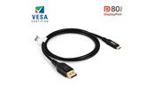 Beelscherm- en tv-kabel - Club 3D - video adapter cable - 24 pin USB-C to DisplayPort - 1 m - CAC-1559