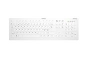 Toetsenbord - Cherry Active Key AK-C8112 - keyboard - wipe disinfection flat key profile - QWERTY - Pan Nordic - white Input Device - Toetsenbord - Noords - Wit - AK-C8112-FU1-W/PN