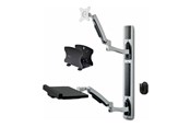 Muurbevestigingen, AV-bevestigingen & AV-meubels - StarTech.com Wall Mount Workstation VESA Mount For 32" Monitors - Max 10 kg - recommended for Up to 27" / 32" (ultra-wide) - 2PASTSC-WALL-MOUNT