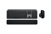 Toetsenbord - Logitech MX Keys S Combo Space Grey - For Mac - US International - Keyboard and mouse set - Universal - Grijs - 920-012845