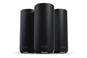 Router - Netgear Orbi 870 Series RBE873 - Wi-Fi system - Wi-Fi 7 - desktop - Mesh router 802.11a/b/g/n/ac/ax/be (Wi-Fi 7) - RBE873B-100EUS