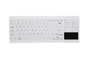 Toetsenbord - Cherry Active Key MedicalKey AK-C7412F - keyboard compact - with touchpad - QWERTY - Pan Nordic - white Input Device - Toetsenbord - Noords - Wit - AK-C7412F-GUS-W/NOR