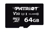 Geheugenkaart - Patriot VX Series - flash memory card - 64 GB - microSDXC UHS-I U3 - PSF64GVX31MCX