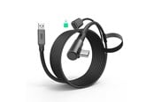 VR-accessoires - KiwiDesign 5 m Link Cable with 18 W Charging - Black - QC-8U