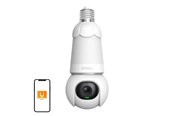 Netwerkcamera - IMOU 2-in-1 Bulb and 360° Outdoor Camera WiFi  Bulb Cam 5MP - IPC-S6DP-5M0WEB-E27