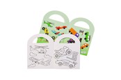Creatief spelen - LG-Imports Coloring Book with Vehicle Stickers - 6876