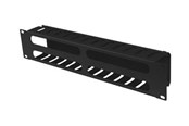 Rackkoffers - Lanberg - rack cable management panel - 2U - AK-1705-B